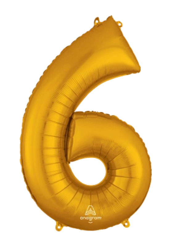 Foil Numbers- Gold