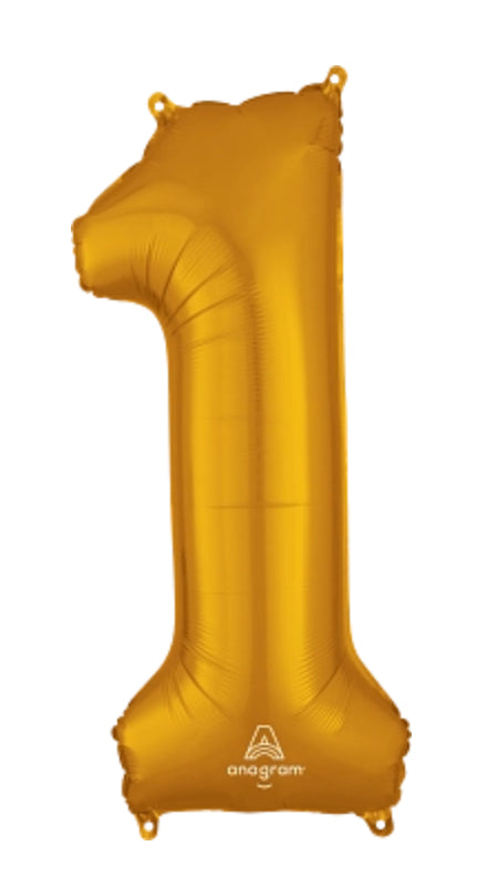 Foil Numbers- Gold
