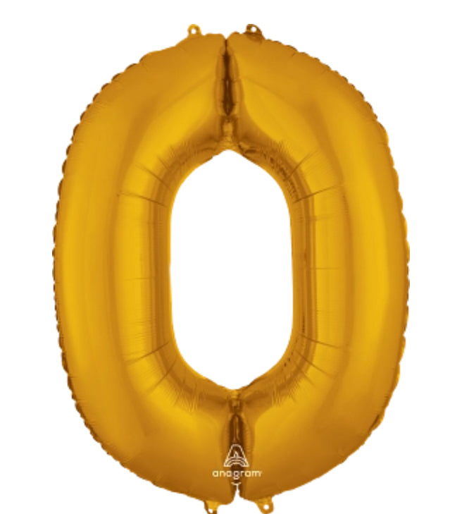 Foil Numbers- Gold