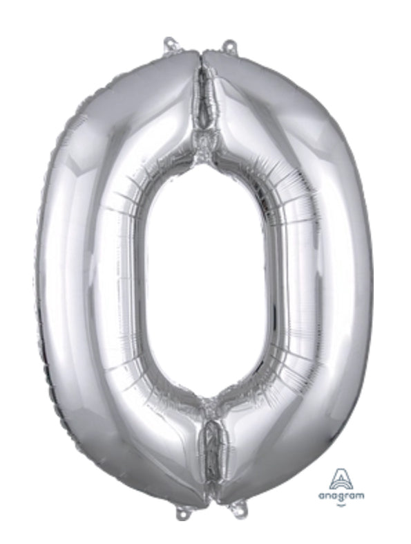 Foil Numbers- Silver