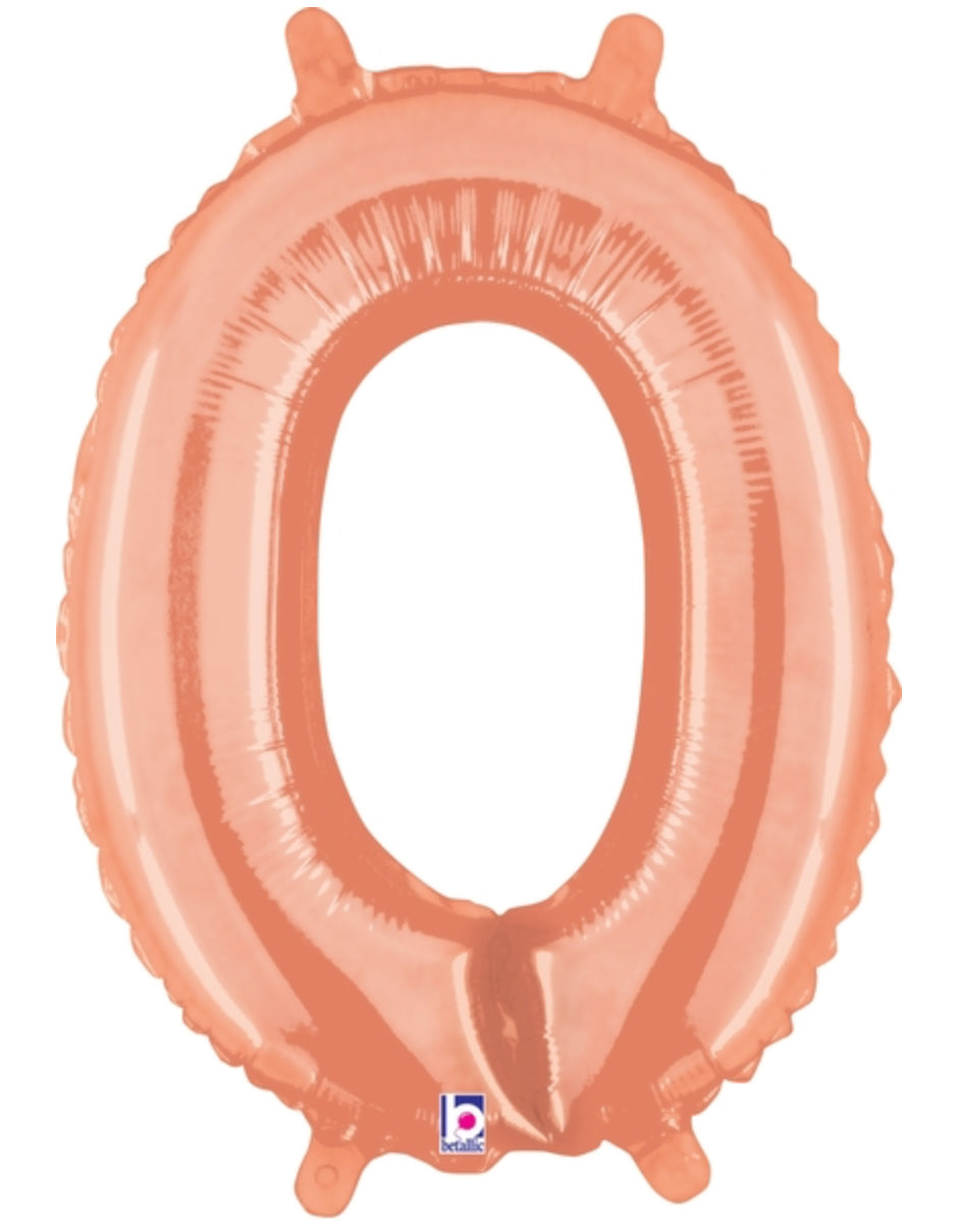 Foil Numbers- Rose Gold