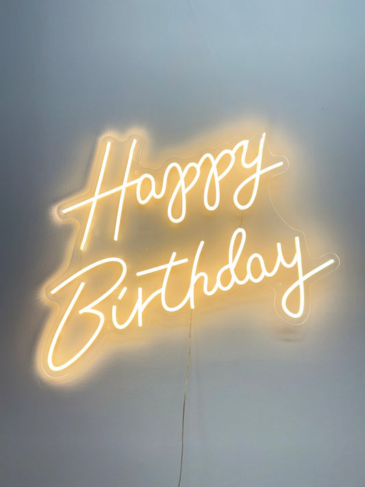 Neon Light- Happy Birthday