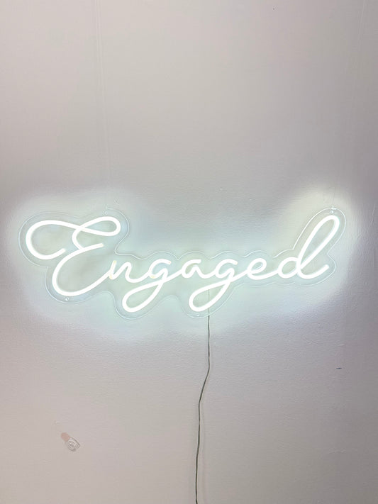 Neon sign- Engaged