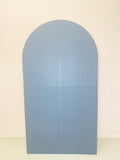 Foldable Ripple Wood Backdrop-6.5ft Tall